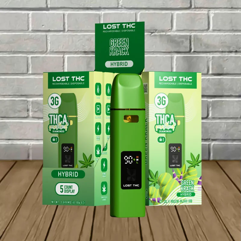 Lost THC V4 3g THCA Disposable Vape