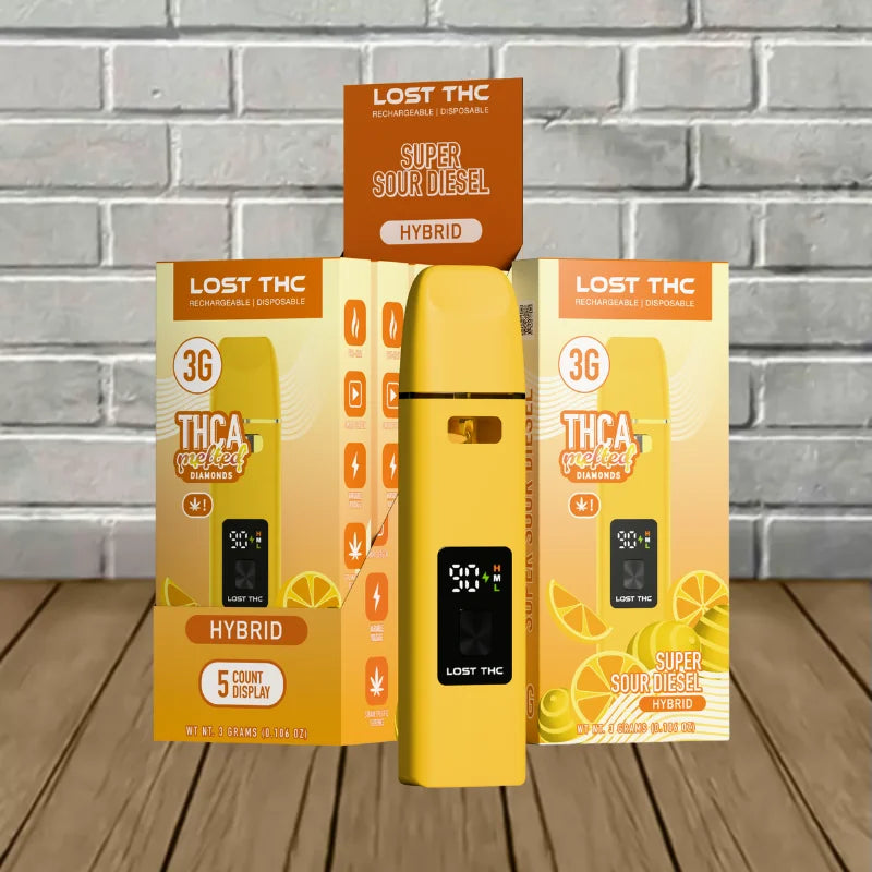 Lost THC V4 3g THCA Disposable Vape