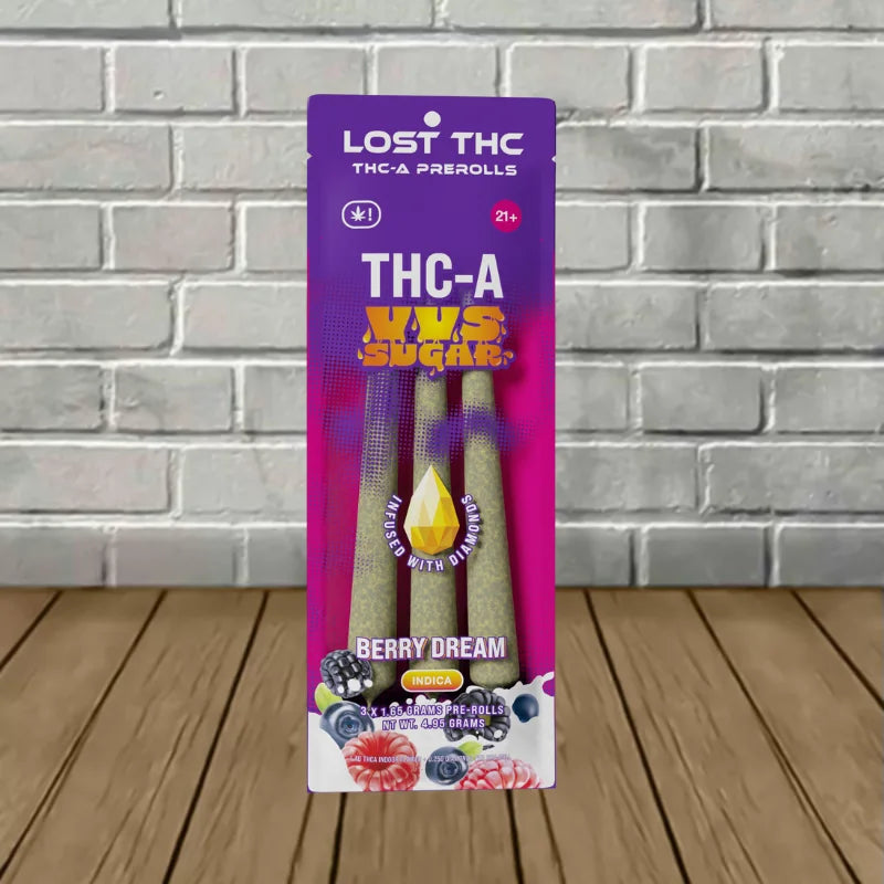 Lost THC THCa VVS Sugar Prerolls