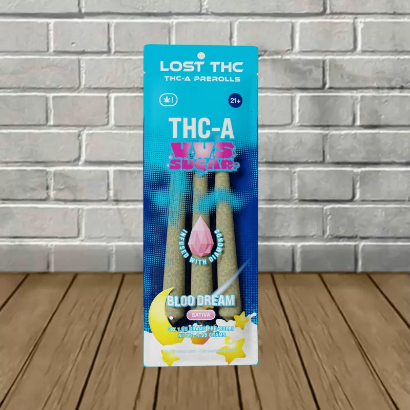 Lost THC THCa VVS Sugar Prerolls