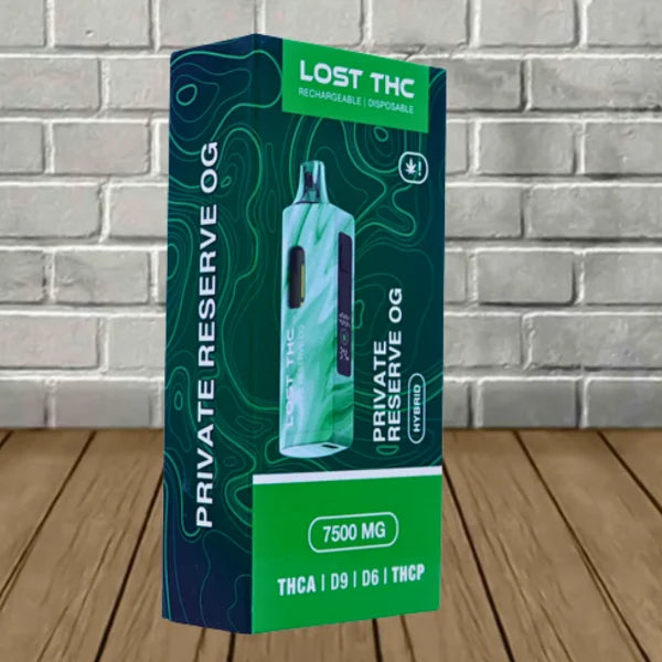 Lost THC V2 THCa | D9 | D6 | THCP Disposable 7.5g