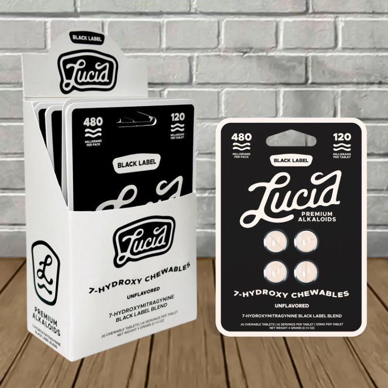 Lucid Black Label Hydroxy Chewable Tablets 480mg