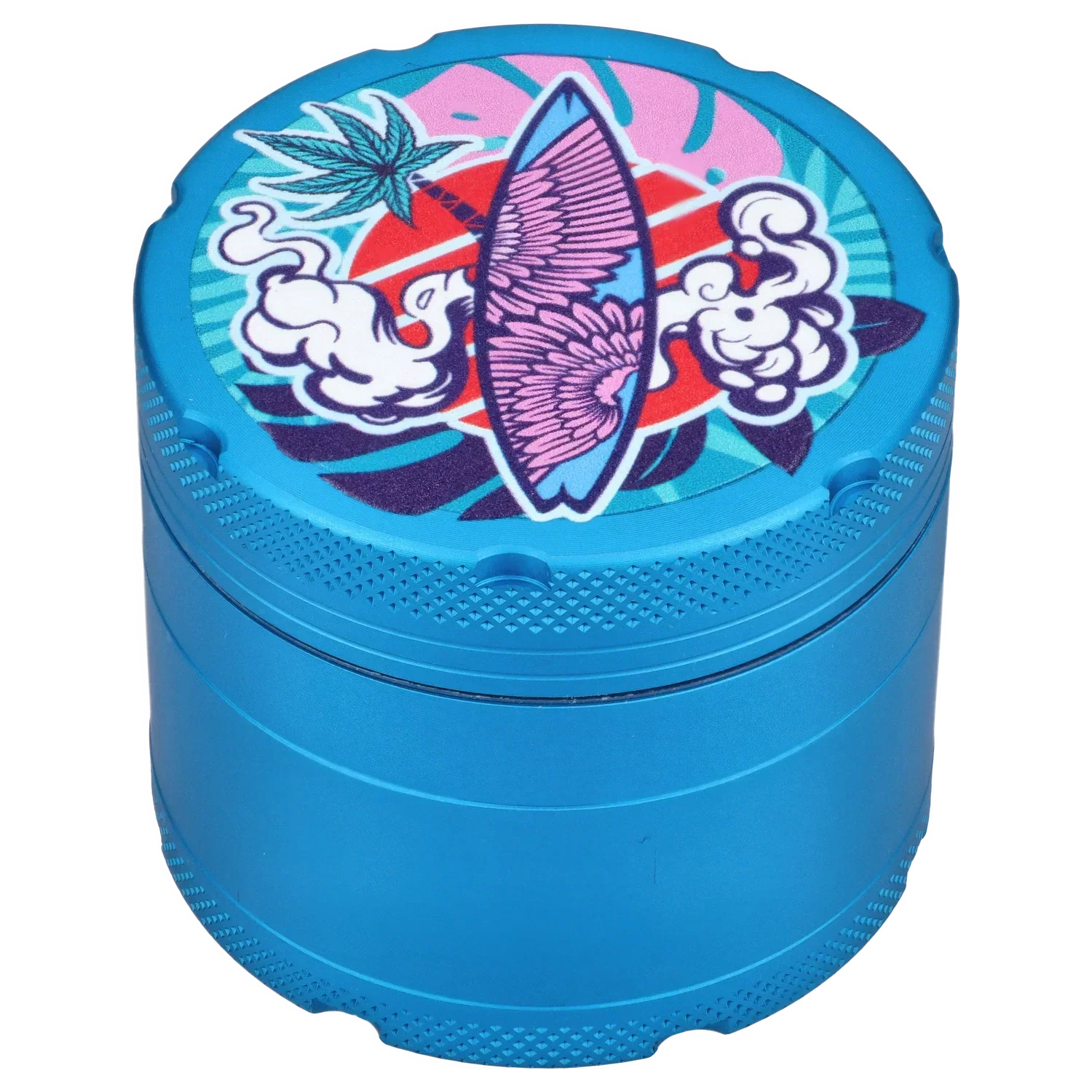 Cabana Cannabis Co. 3-Stage Grinder Swell Blue