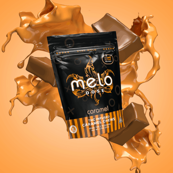 Melo Dose – Berry Delta-9 THC 50MG Edible Gummies