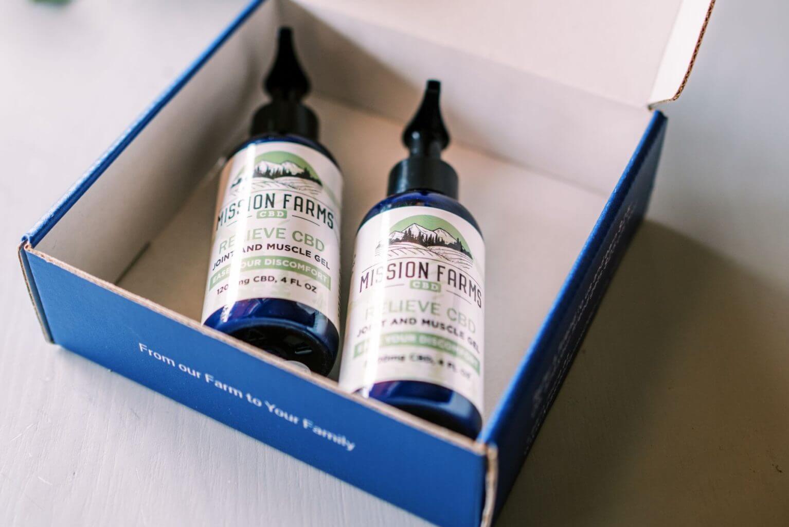 Mission Farms Relieve CBD Joint and Muscle Gel