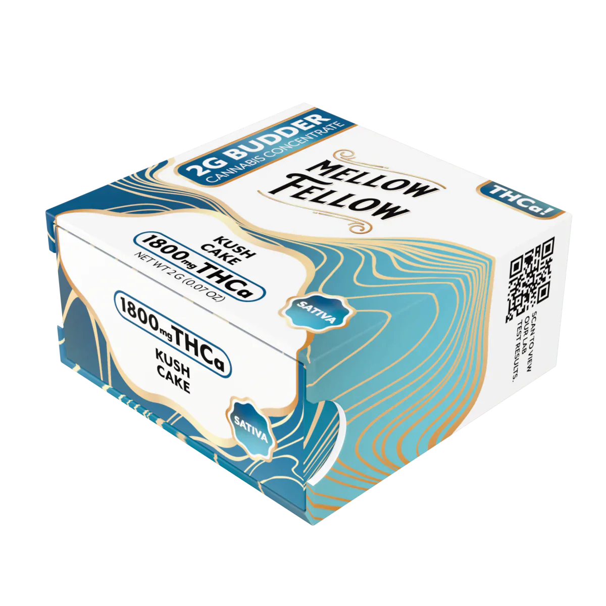 Mellow Fellow THCa 2g Budder Jar - Kush Cake (Sativa) Best Price