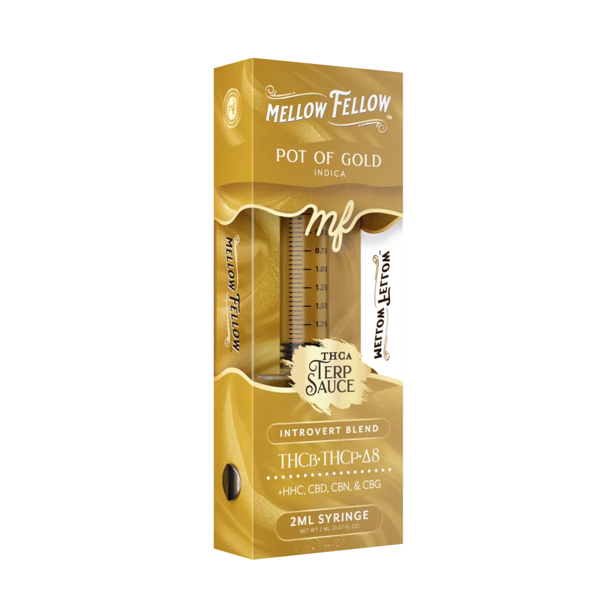 Introvert Blend - Terp Sauce 2ml Syringe - Pot of Gold (Indica)