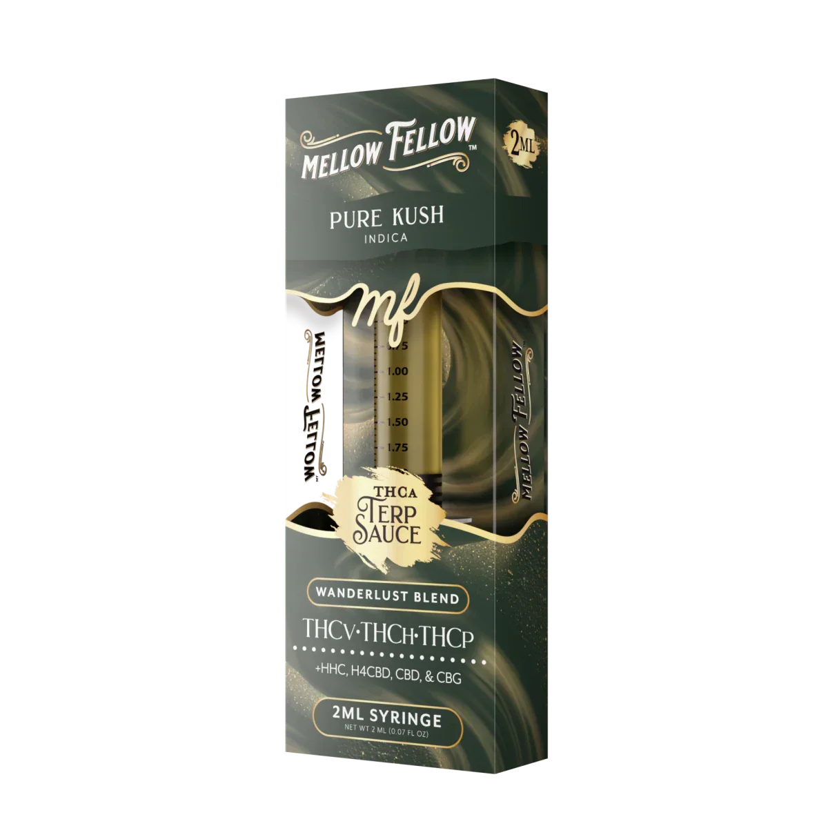 Wanderlust Blend - Terp Sauce 2ml Syringe - Pure Kush (Indica)