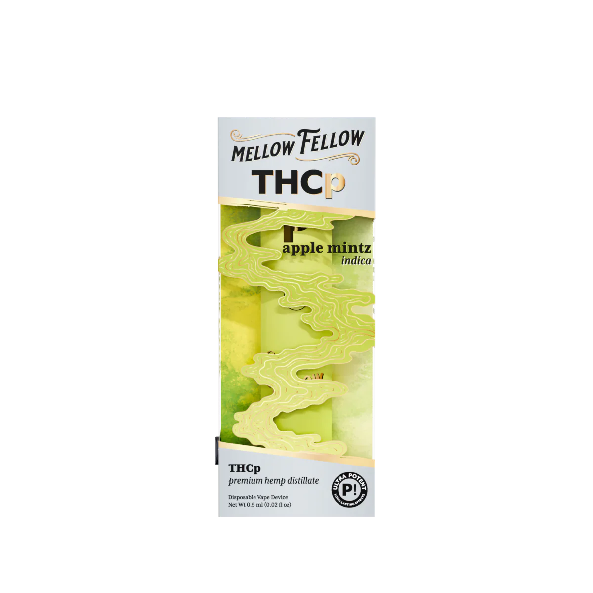 Mellow Fellow THCp 0.5g Disposable Vape - Apple Mintz (Indica) Best Price