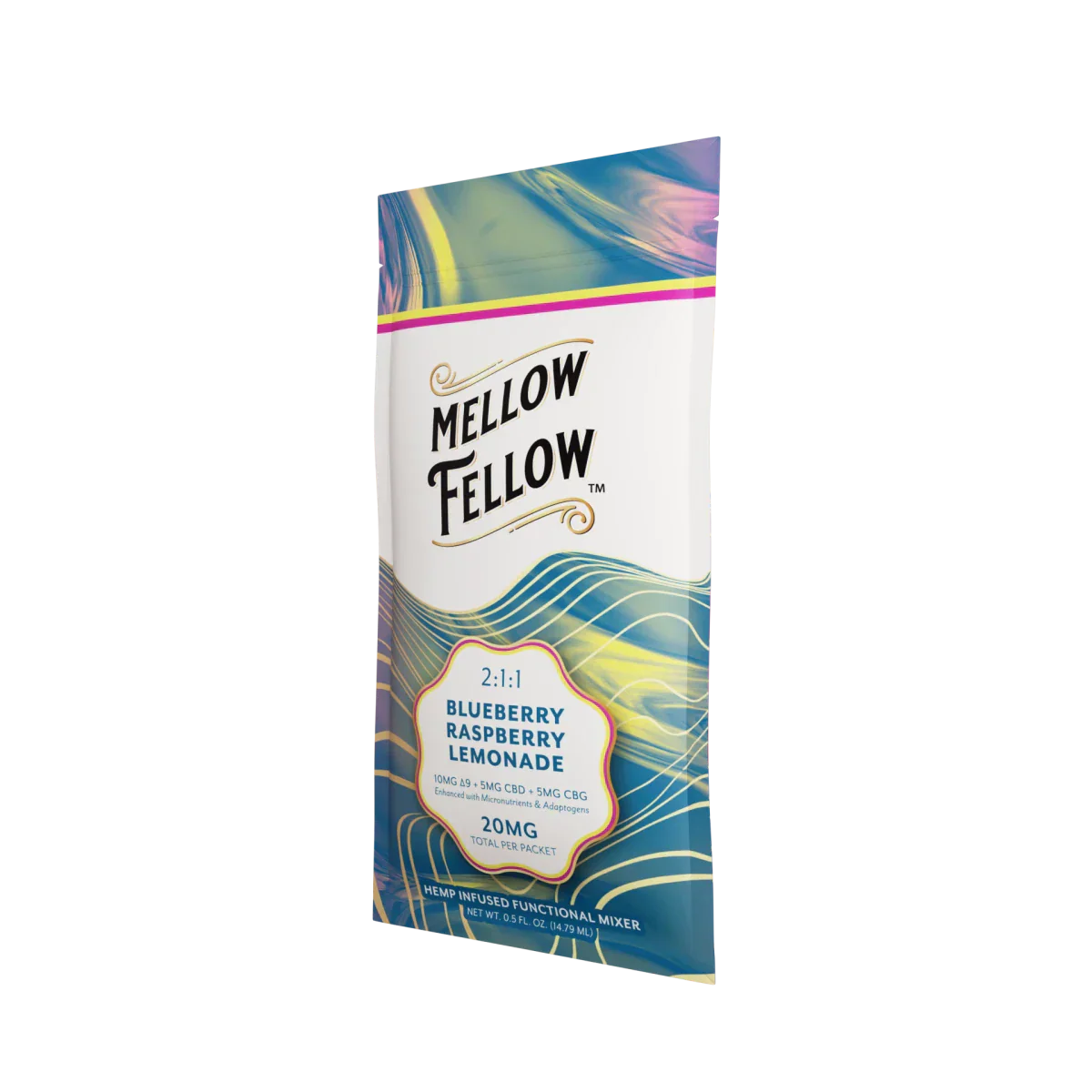 Delta 9 + CBD & CBG Mixers 10pc - Blueberry Raspberry Lemonade