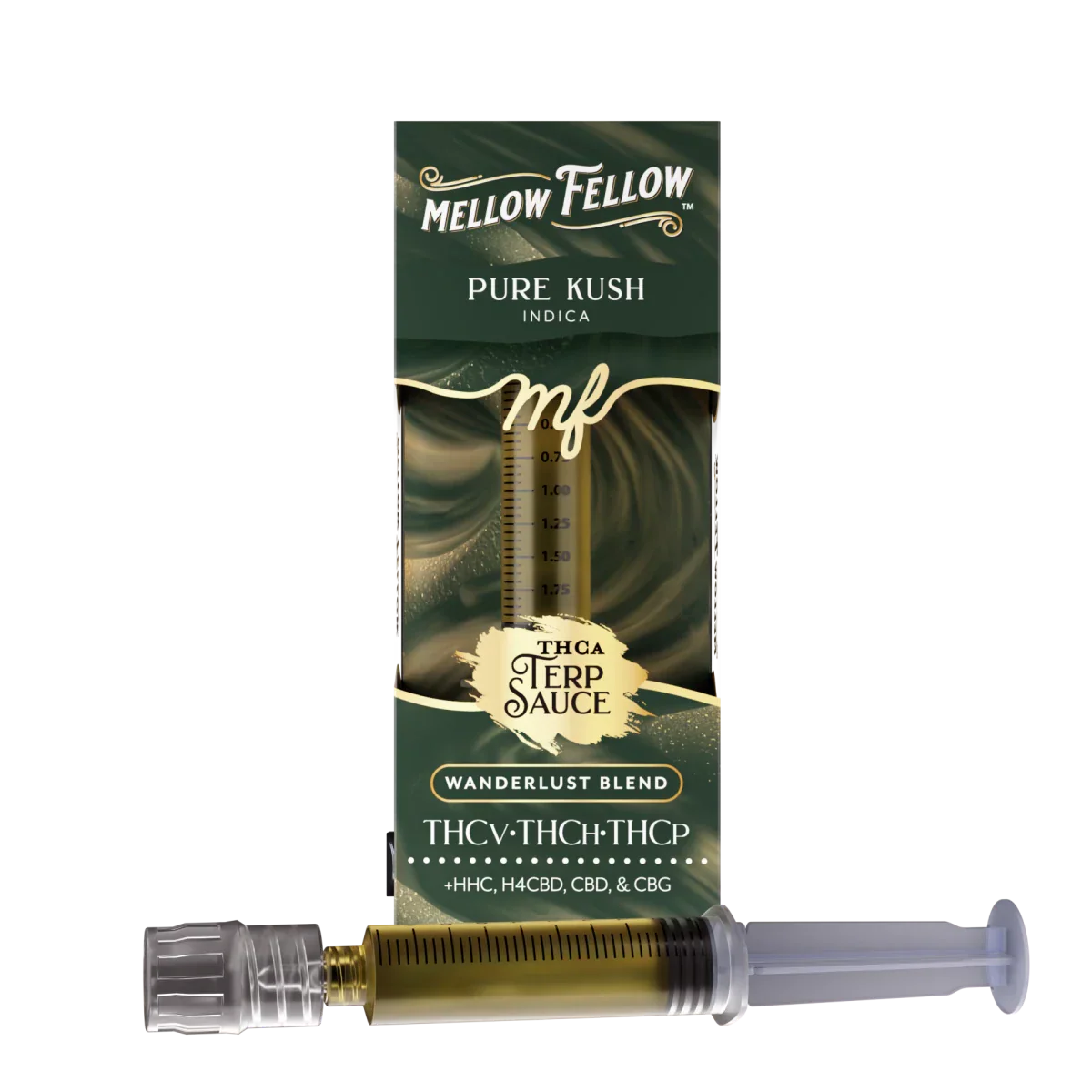 Wanderlust Blend - Terp Sauce 2ml Syringe - Pure Kush (Indica)