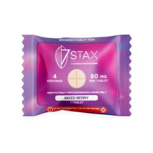 7Stax Premium 7-OH Kratom Alkaloid Tablets (80mg – 1 Count)