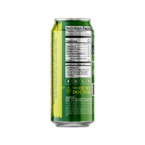 ZOOTED | 100MG DELTA 9 THC SELTZER