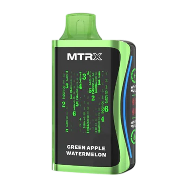 Green Apple Watermelon MTRX MX 25000 Best Sales Price - Disposables