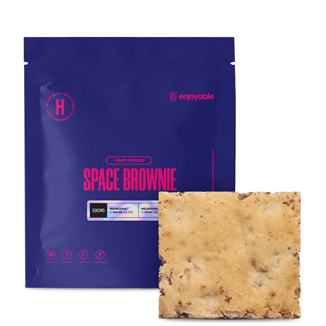 Enjoyable - Space Brownie - Delta-8 THC - 1000MG