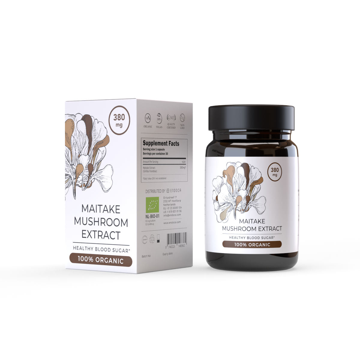 Endoca Maitake Mushroom Extract Best Sales Price - CBD