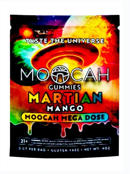 Martian Mango Moocah Mega Dose Mushroom Gummies 5ct