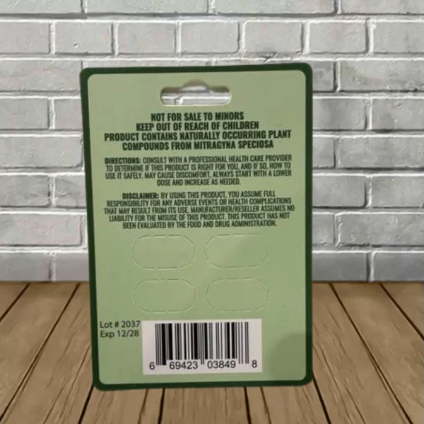 Mega 7 O.H.M 7-Hydroxymitragynine Extract Capsules 4ct Best Price