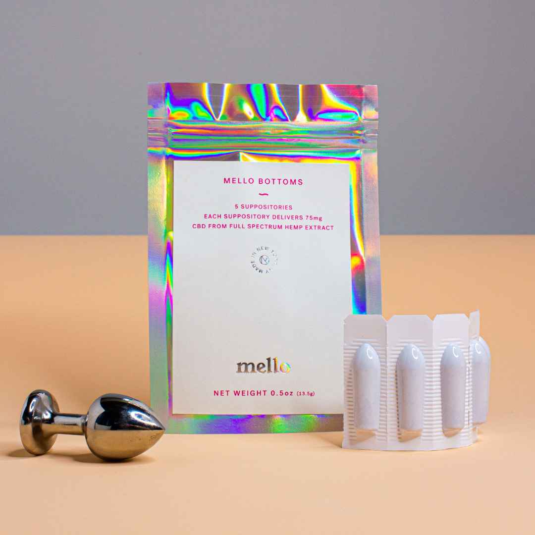 Mello Bottoms CBD Suppositories