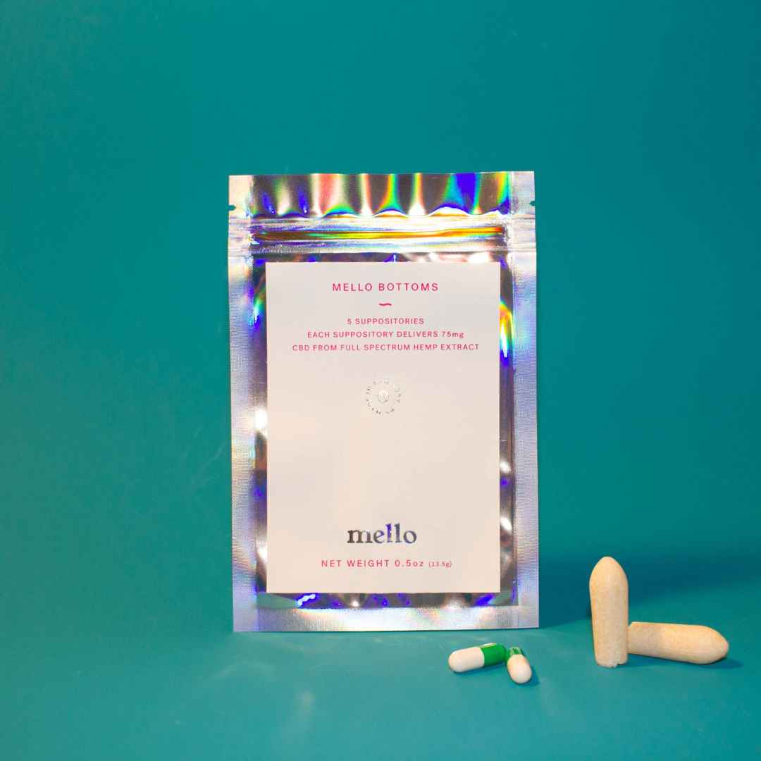 Mello Bottoms CBD Suppositories