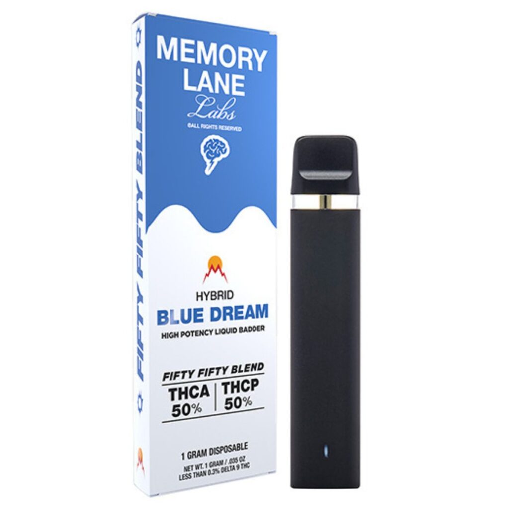 Memory Lane Fifty Fifty Blend Disposable 1g Best Sales Price - Vape Pens