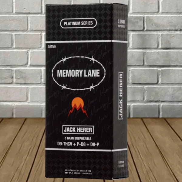 Memory Lane Platinum Series Disposable 3g Best Price