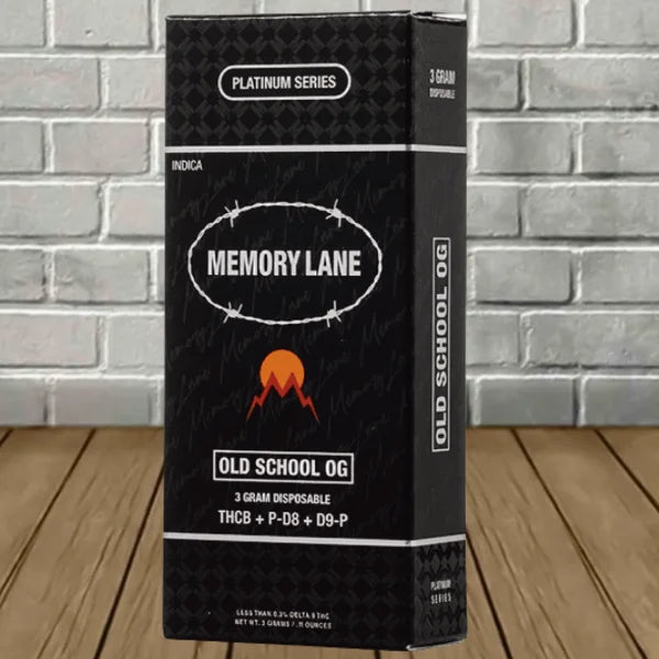 Memory Lane Platinum Series Disposable 3g Best Price