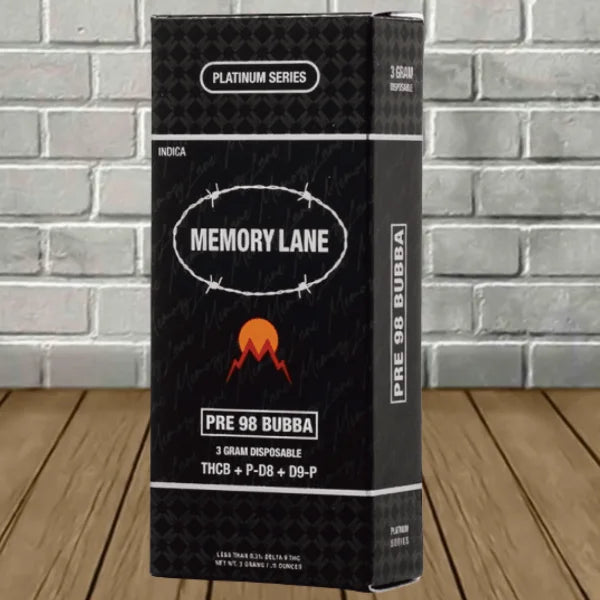 Memory Lane Platinum Series Disposable 3g Best Price