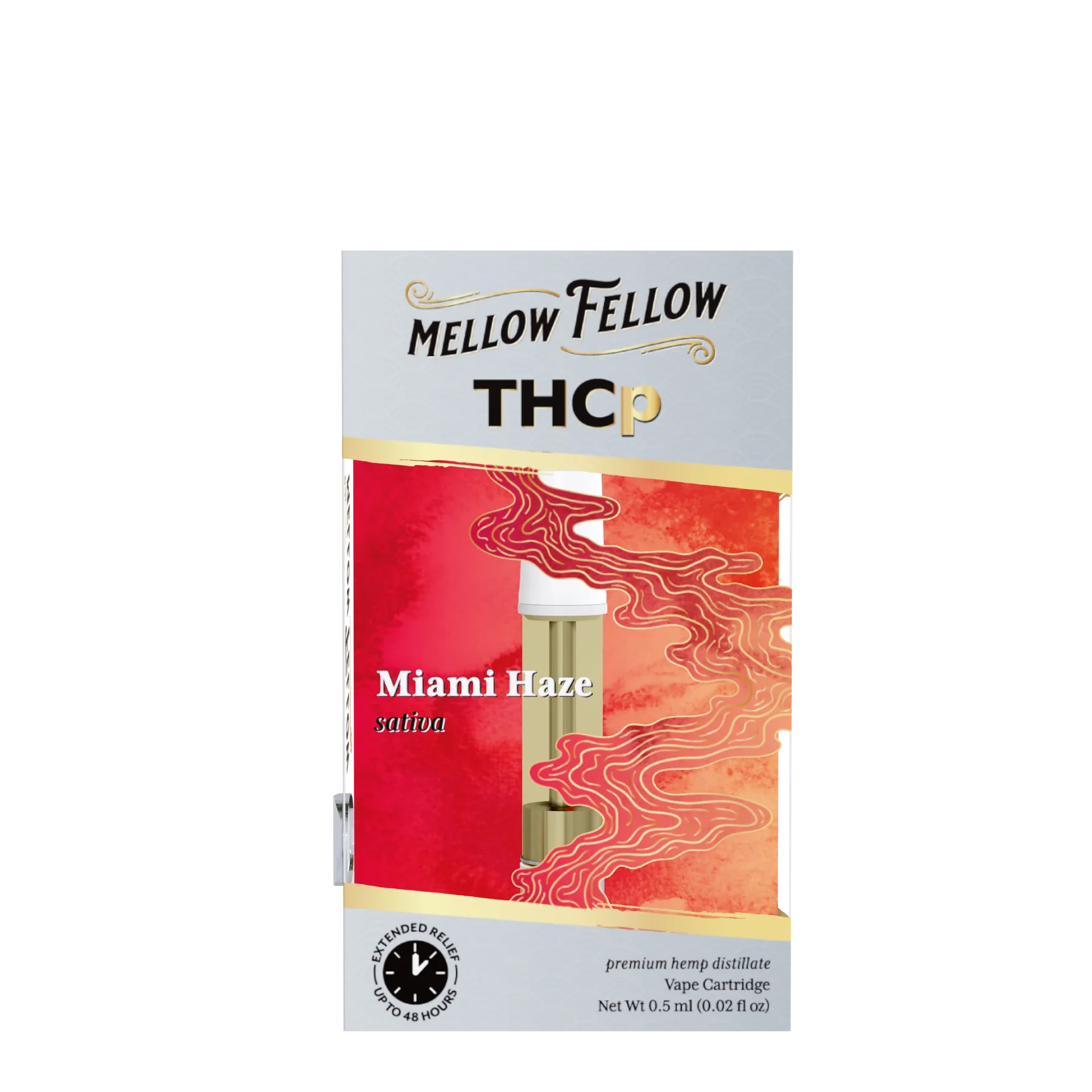 Mellow Fellow THCp 0.5ml Vape Cartridge - Miami Haze (sativa) Best Price