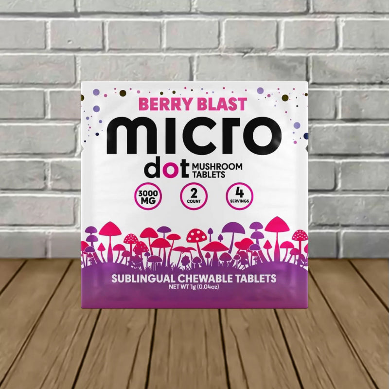 MicroDot Mushroom Tablets 3000mg