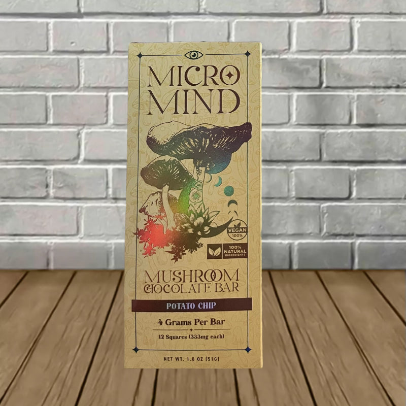 Micro Mind Mushroom Chocolate Bar 4g