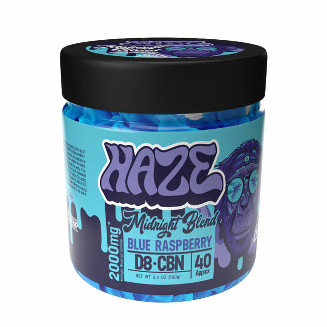 Haze Midnight Blend Gummies – Indica