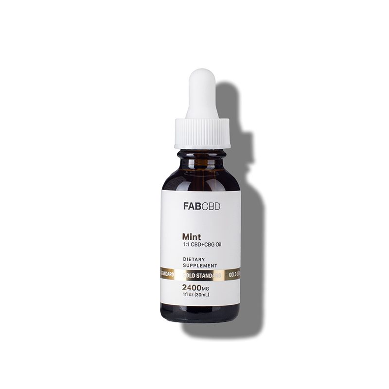 FAB CBD+CBG Oil Mint Flavor Best Price
