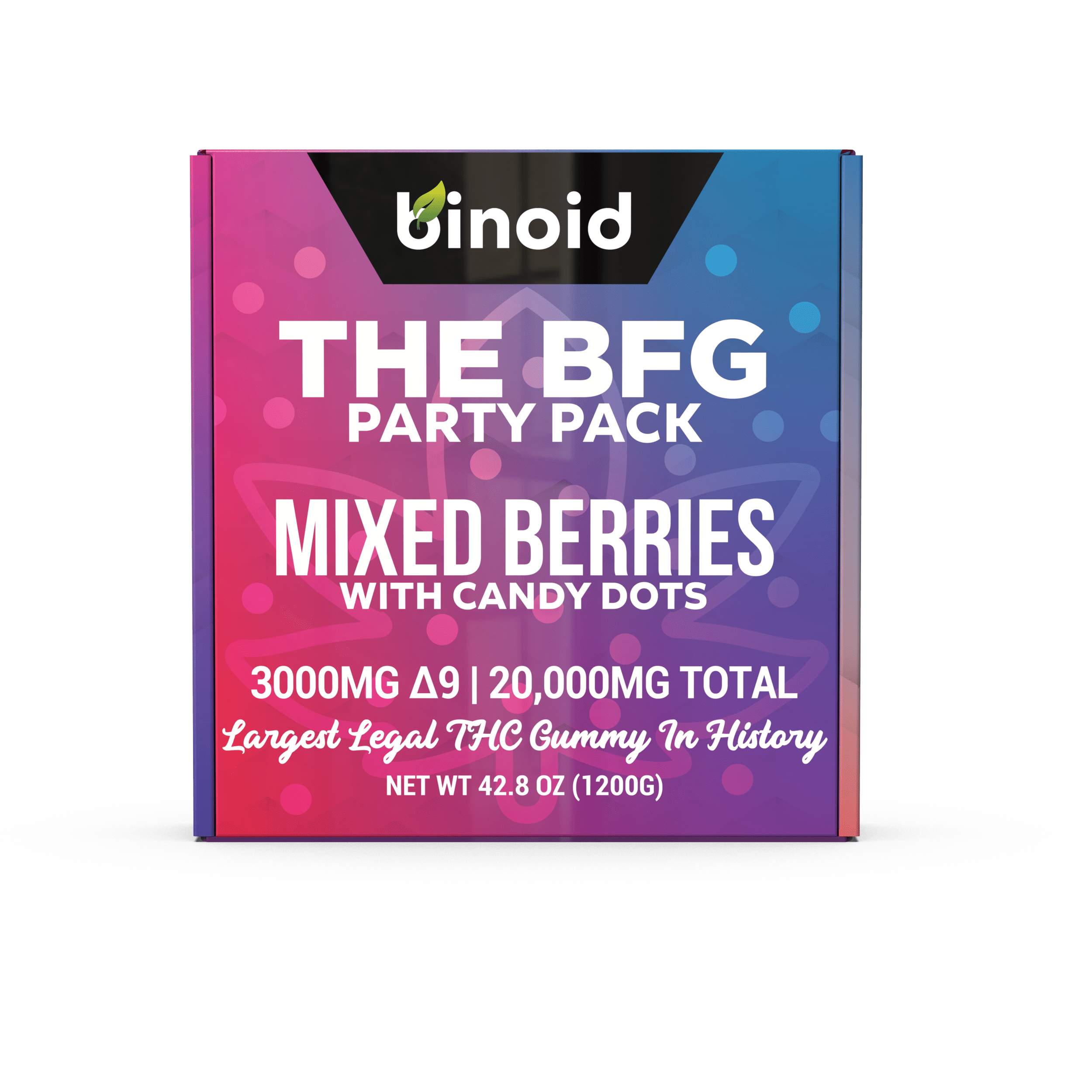 Binoid The BFG w/Candy Dots – 3000mg Largest Legal Gummy Best Price