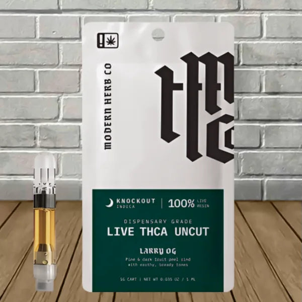 Modern Herb Co Live Resin Uncut THCa Artisan Vape Cart 1ml Best Price