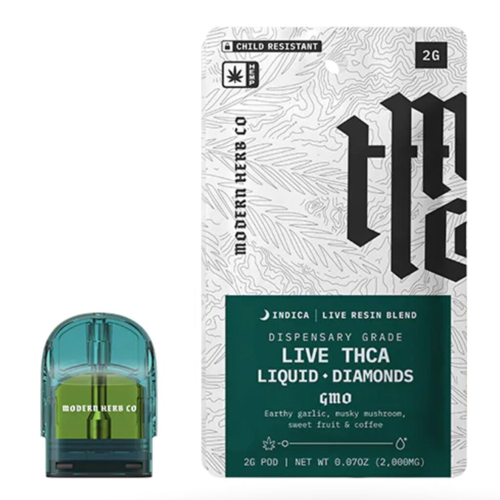 Modern Herb Co THCa Live Resin Liquid Diamonds Pod 2g