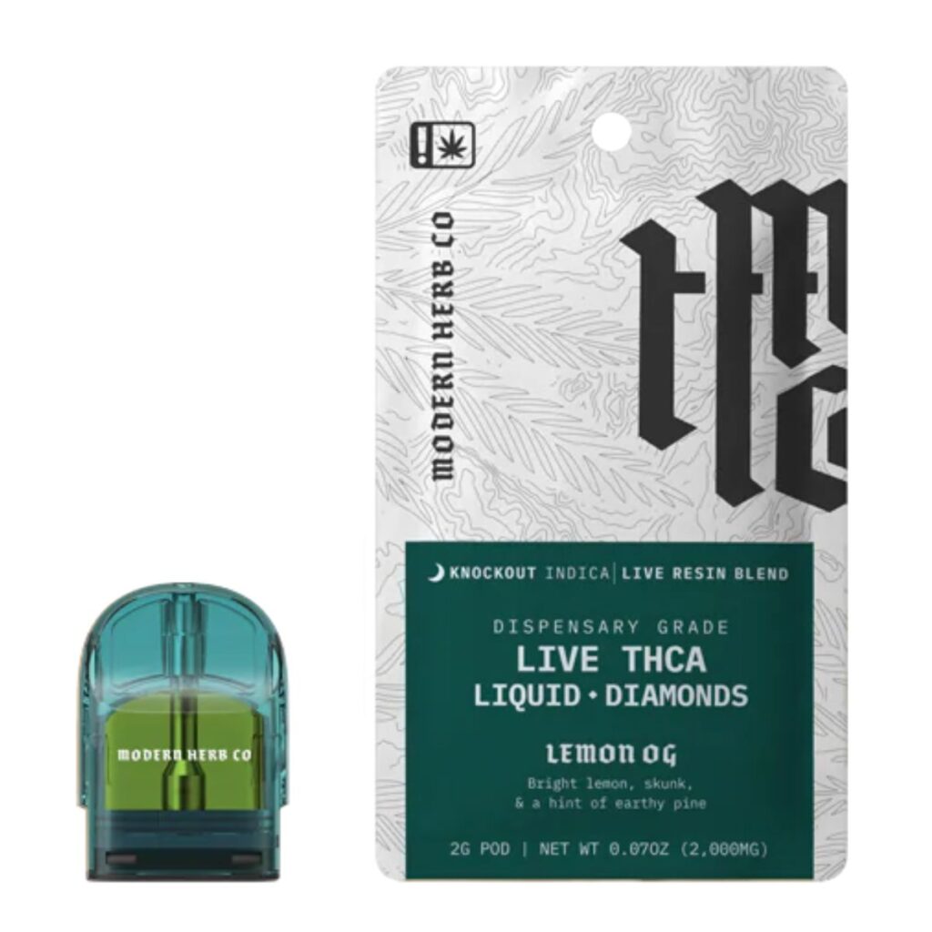 Modern Herb Co THCa Live Resin Liquid Diamonds Pod 2g