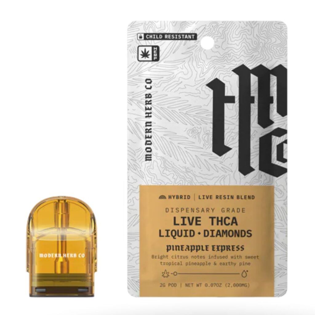 Modern Herb Co THCa Live Resin Liquid Diamonds Pod 2g