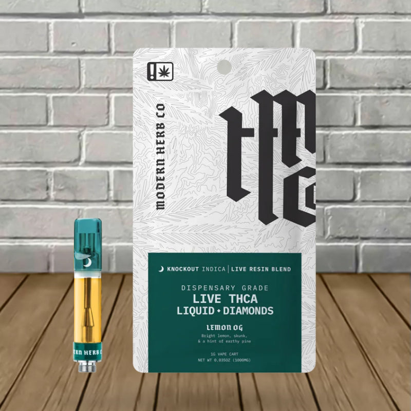 Modern Herb THCa Live Resin Liquid Diamond Cartridge 1g