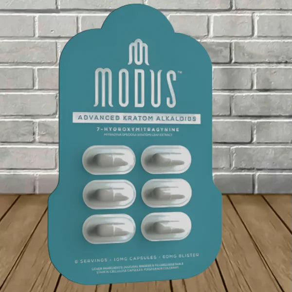 Modus 7 Hydroxy Kratom Extract Capsules 6ct Best Price