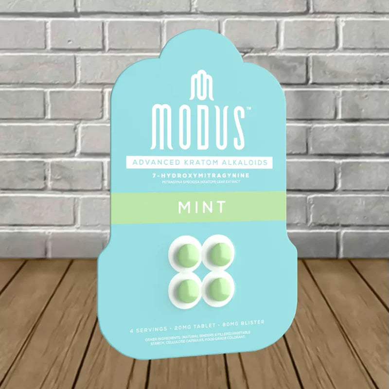 Modus Advanced Kratom Alkaloids 7-Hydroxy Extract Tablets 4ct Best Price