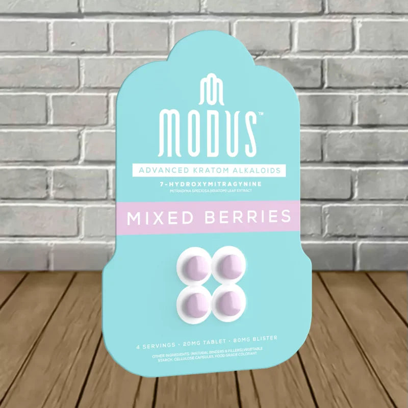 Modus Advanced Kratom Alkaloids 7-Hydroxy Extract Tablets 4ct Best Price