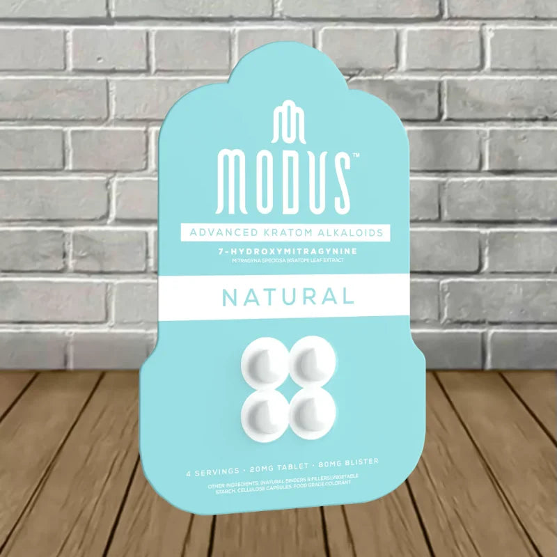 Modus Advanced Kratom Alkaloids 7-Hydroxy Extract Tablets 4ct Best Price
