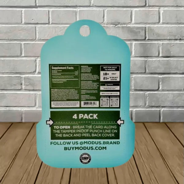 Modus Advanced Kratom Alkaloids 7-Hydroxy Extract Tablets 4ct Best Price