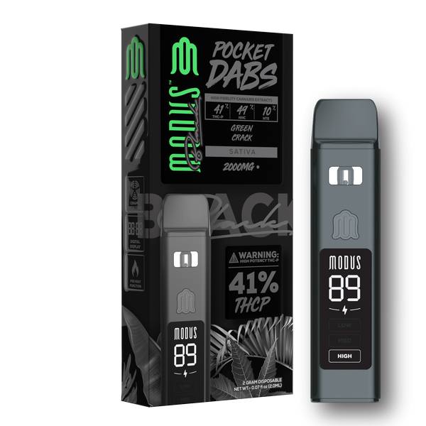 Modus Black Pocket Dabs Vape 2000mg Best Price
