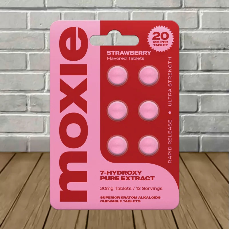 Moxie 7-Hydroxy Pure Extract Tablets Full Case (10ct)