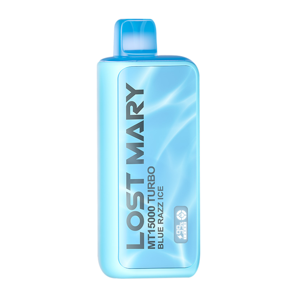 Blue Razz Ice Lost Mary MT15000 Turbo Best Sales Price - Disposables