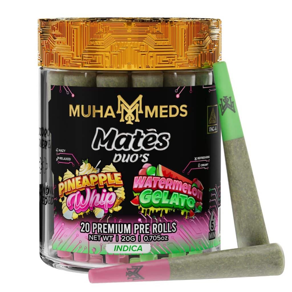 Muha Meds Mates DUO’S THCa Prerolls 20g 20ct Best Sales Price - Pre Rolls