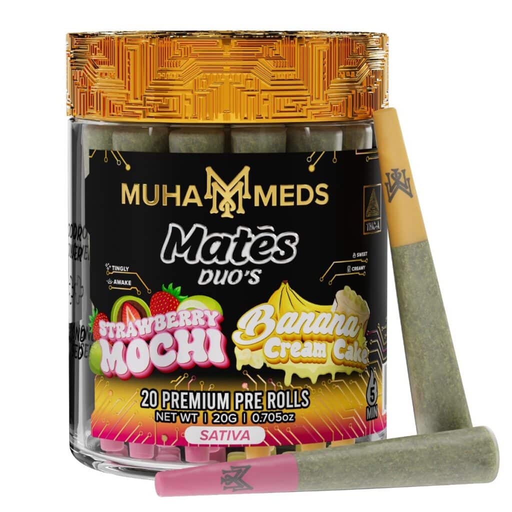 Muha Meds Mates DUO’S THCa Prerolls 20g 20ct Best Sales Price - Pre Rolls