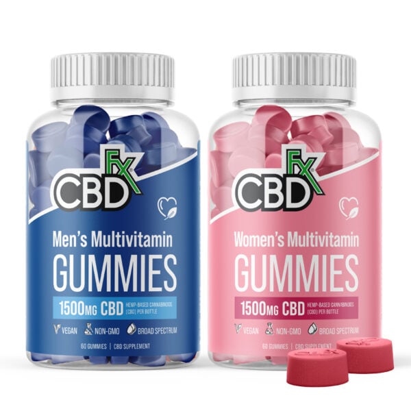 CBDfx Multivitamin CBD Gummies For Men & Women